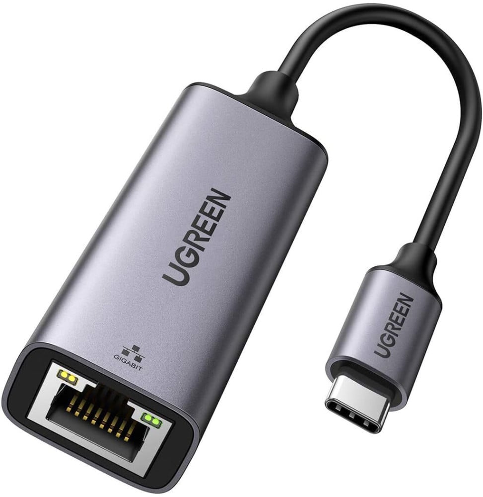 Ugreen Adaptateur Aliminium Usb C Vers Rj45 1000Mbps 50737 — Connecto au Maroc | Connecto.ma